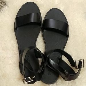 Madewell Boardwalk Ankle Strap Sandal